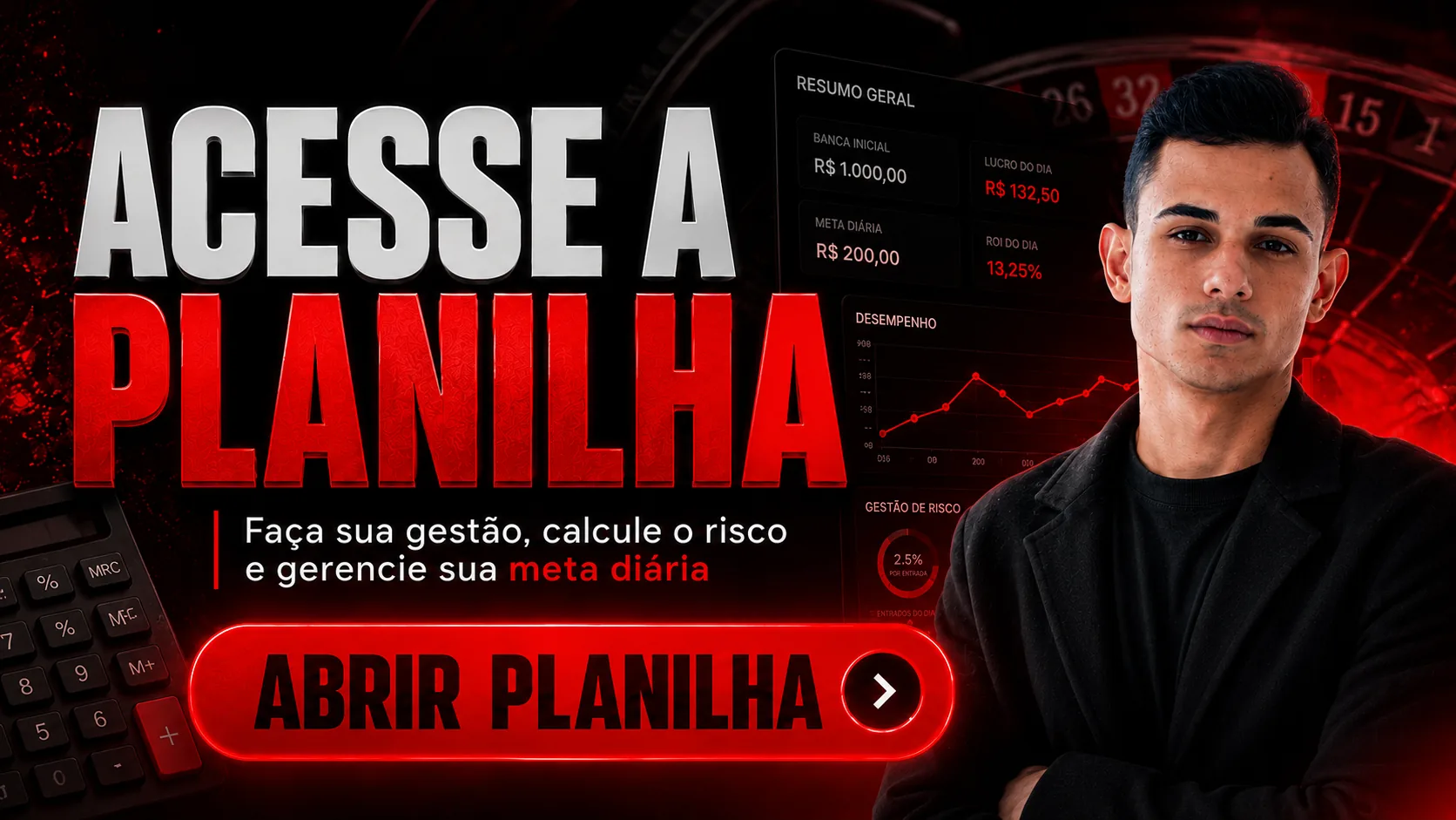 Acesse a planilha de gestão